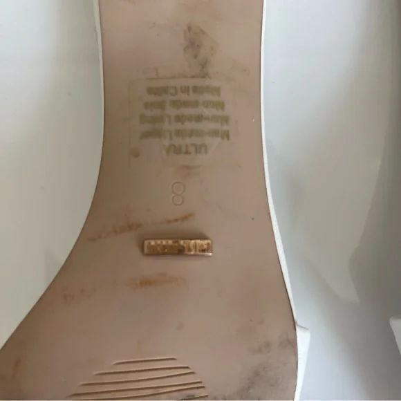 Billini White Mini Heels - Picture 6 of 8